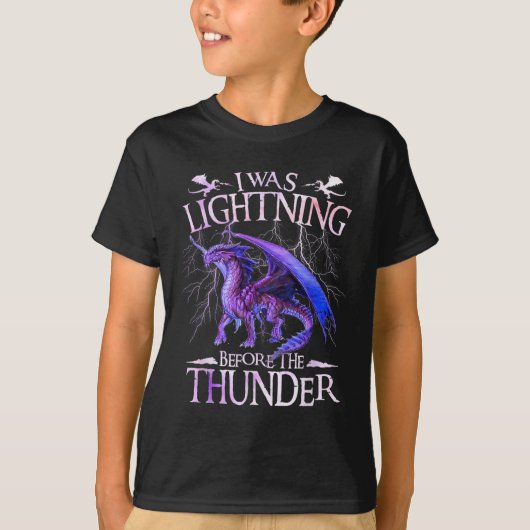 私は雷の前に稲妻だったドラゴンズの恋人M Tシャツ (正面)