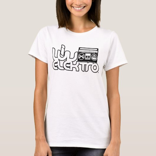 私は電子Tシャツを愛します Tシャツ (正面)