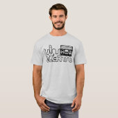 私は電子Tシャツを愛します Tシャツ (正面フル)