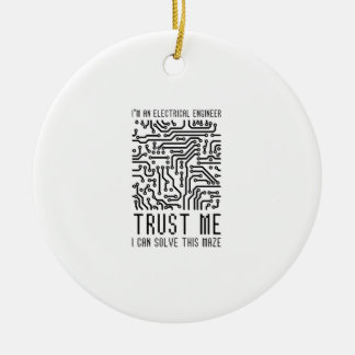 私は電気技師だ セラミックオーナメント
