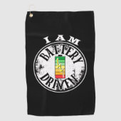 私は電池駆動のゴルフタオルだ ゴルフタオル (正面)