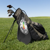 私は電池駆動のゴルフタオルだ ゴルフタオル (グリーン)