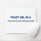 私は電話会社だと信じて下さい マウスパッド (マウス)