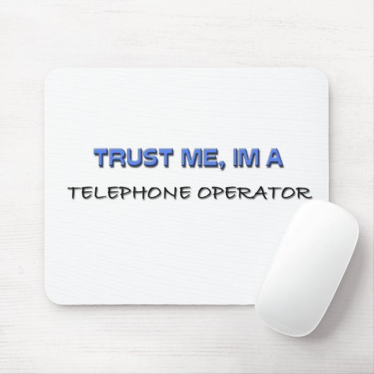 私は電話会社だと信じて下さい マウスパッド (マウス)