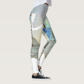 私は青い女性で採取することを愛します レギンス (右)