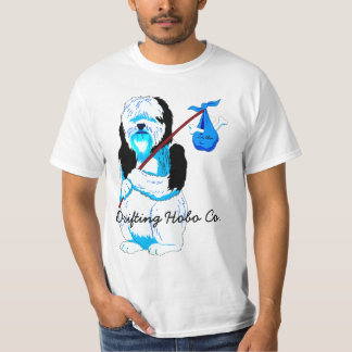 私は青い犬のワイシャツです Tシャツ