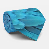 私は青い – Macaw羽 ネクタイ (ロール)