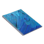 私は青い – Macaw羽 ノートブック (右側)