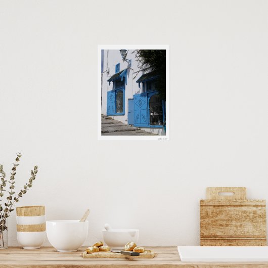 私は青か？ ポスター (キッチン)