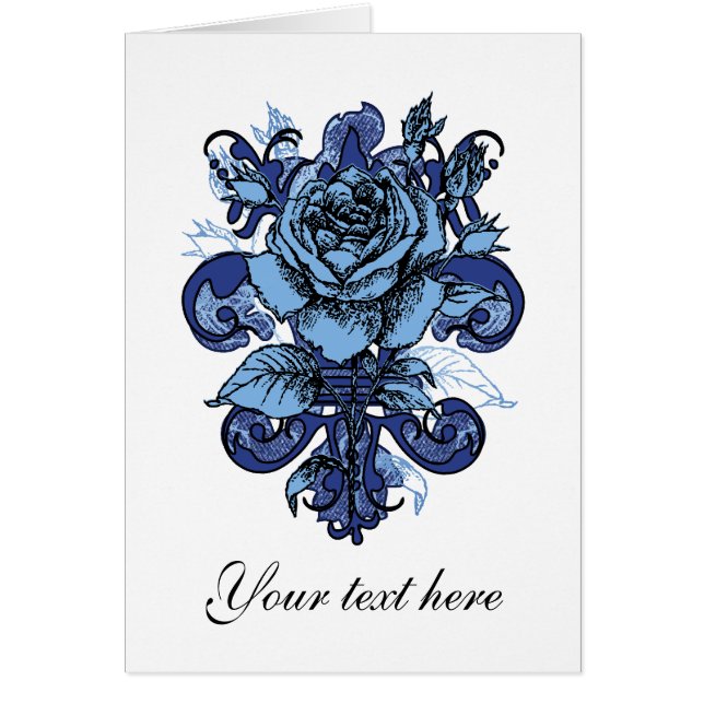 私は青を持っています (正面)