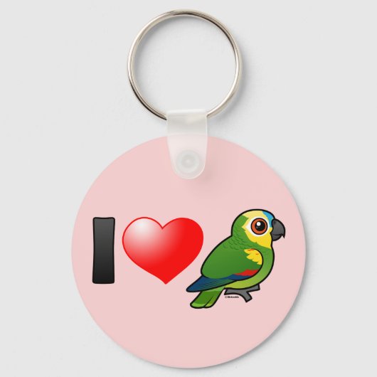 私は青空のアマゾーンが大好き キーホルダー (正面)