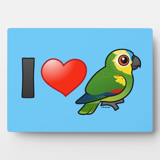 私は青空のアマゾーンが大好き フォトプラーク (正面)