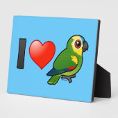 私は青空のアマゾーンが大好き フォトプラーク (側面)