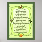 私は静かな丘に目を上げる ポスター (正面)