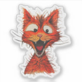 私は静か！ シール (正面)