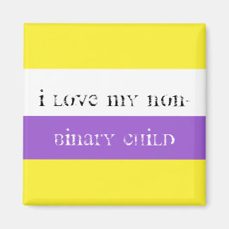 私は非二項子が大好きです マグネット