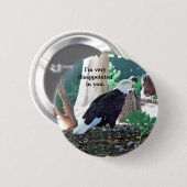 私は非常に失望しています 缶バッジ (正面&裏面)