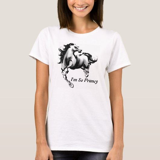 私は非常に子供だ Tシャツ (正面)