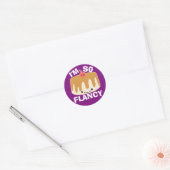 私は非常に怠惰だ ラウンドシール (封筒)