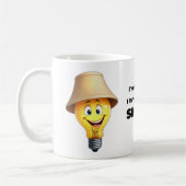 私は非常に明るい私は衣服シェード コーヒーマグカップ (左)