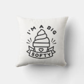 私は非常に柔らかい クッション (裏面)