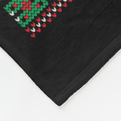 私は非常に良いサンタ来2回- Santa Matching Coup フリースブランケット (角)