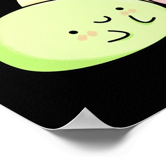 私は非常に餅の食べおもしろい物プンダークBG ポスター (角)