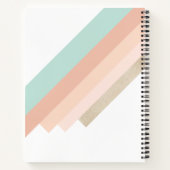 "私は非常に"忙しトレンディー金ゴールドスクリプトモダンレトロ ノートブック (裏面)