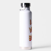 私は非常忙しに ウォーターボトル (右面)