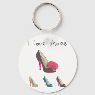 私は靴が大好きだ キーホルダー