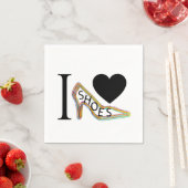 私は靴が大好きだ スタンダードカクテルナプキン (インサイチュ)