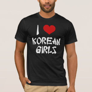 私は韓国の女の子のシャツが好き Tシャツ