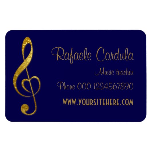 私は音楽が大好きだ マグネット (横)