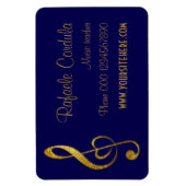 私は音楽が大好きだ マグネット (縦)