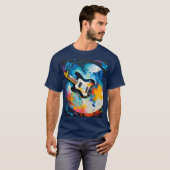 私は音楽が大好きだ Tシャツ (正面フル)