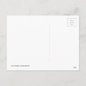 私は音楽が大好き – カード、ステッカー、郵便料金 シーズンポストカード (裏面)