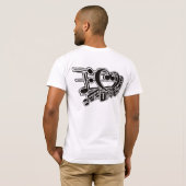 私は音楽が大好き Tシャツ (裏面フル)