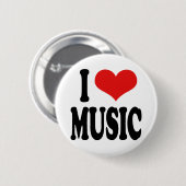 私は音楽を愛します 缶バッジ (正面&裏面)