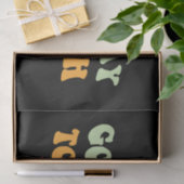 私は音楽を楽しむのに良教えい日だ 薄葉紙 (ギフト)