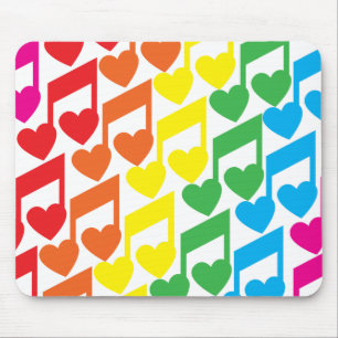 私は音楽マウスパッド マウスパッド