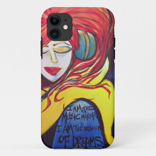 私は音楽メーカーです Case-Mate iPhoneケース (裏面)