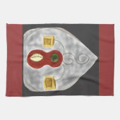 私は音楽抽象芸術楽器キッチンタオルが大好き キッチンタオル (横)