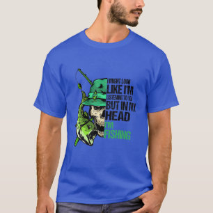 私は頭の中に見える聞かもしれない私はfisである tシャツ