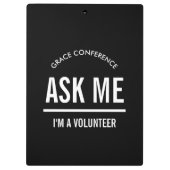 私は頼ボランティアだ クリップボード (裏面)