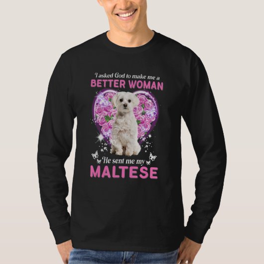 私は頼神より良い女性にしてくれたM Tシャツ (正面)