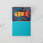 私は頼魚のもし飛んでいるを与え見ている カード (内部)