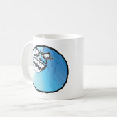 私は顔ありました コーヒーマグカップ (正面左)