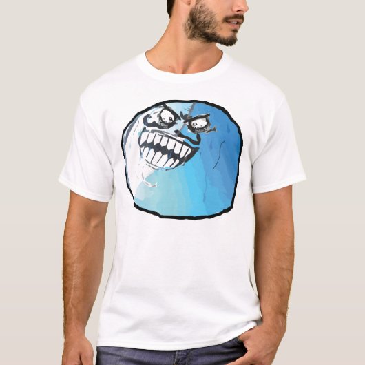 私は顔ありました Tシャツ (正面)