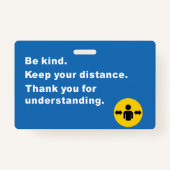 私は顔のカバーを外す バッジ (裏面)