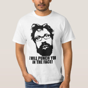 私は顔の打ちます Tシャツ